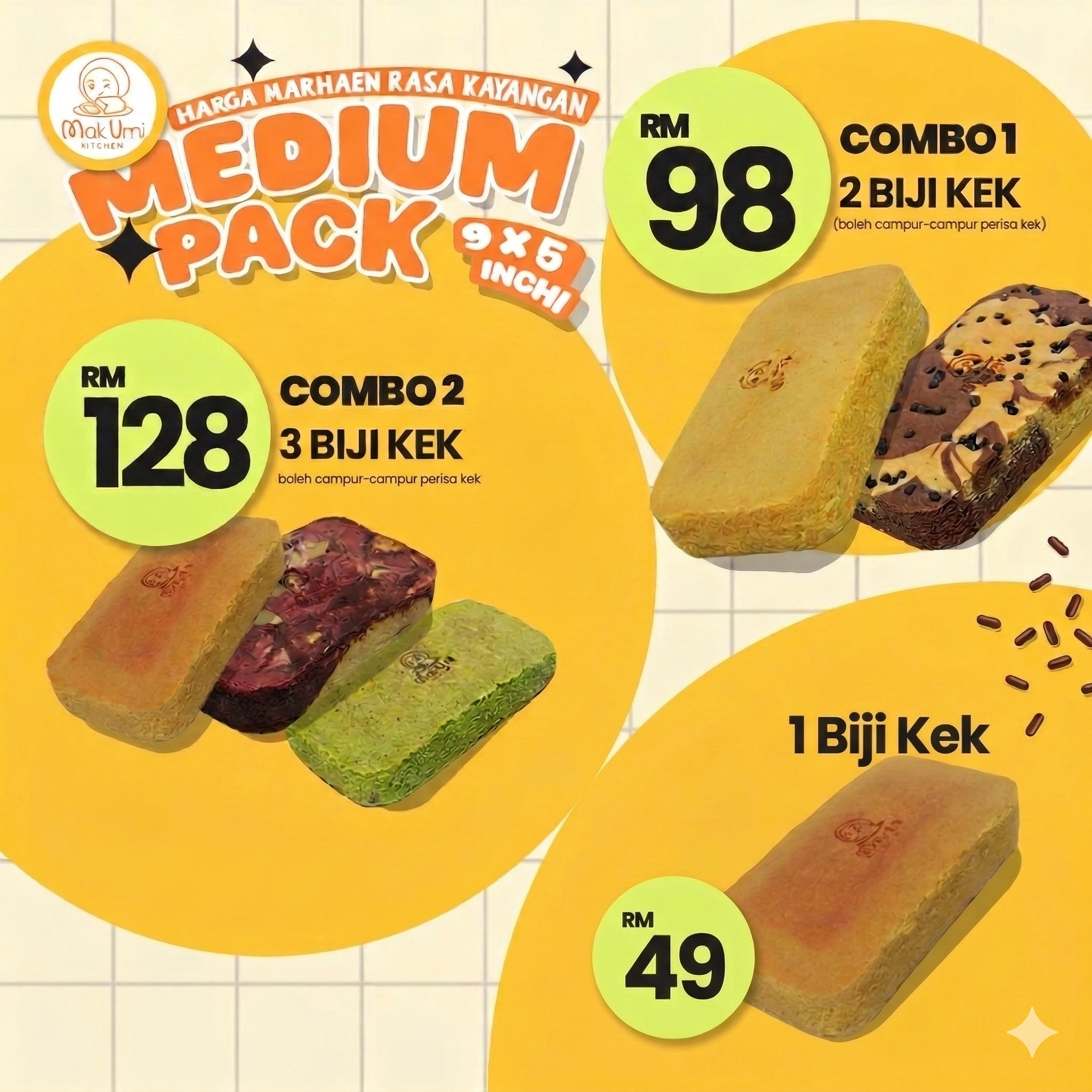 Pakej Medium Pack