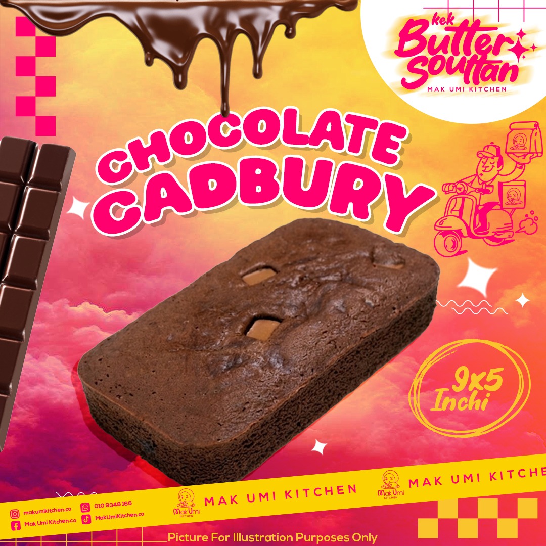 Kek Coklat Cadbury