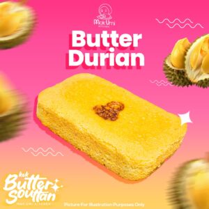 Kek Butter Durian Musang King